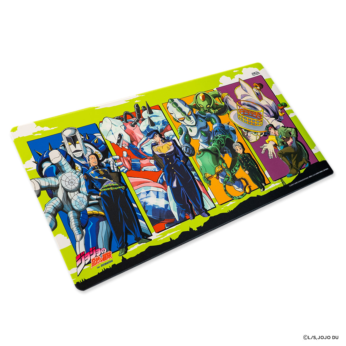 【ジョジョの奇妙な冒険】マウスパッド＋カード＆シール＋クリアファイルケース ジョジョの奇妙な冒険】マウスパッド＋カード＆シール＋クリア