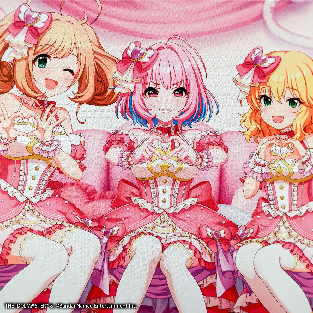 アイドルマスター シンデレラガールズ × ふもコレ ゲーミングマウスパッド 櫻井桃華&佐藤心&夢見りあむ 2XL (Odin Gaming)