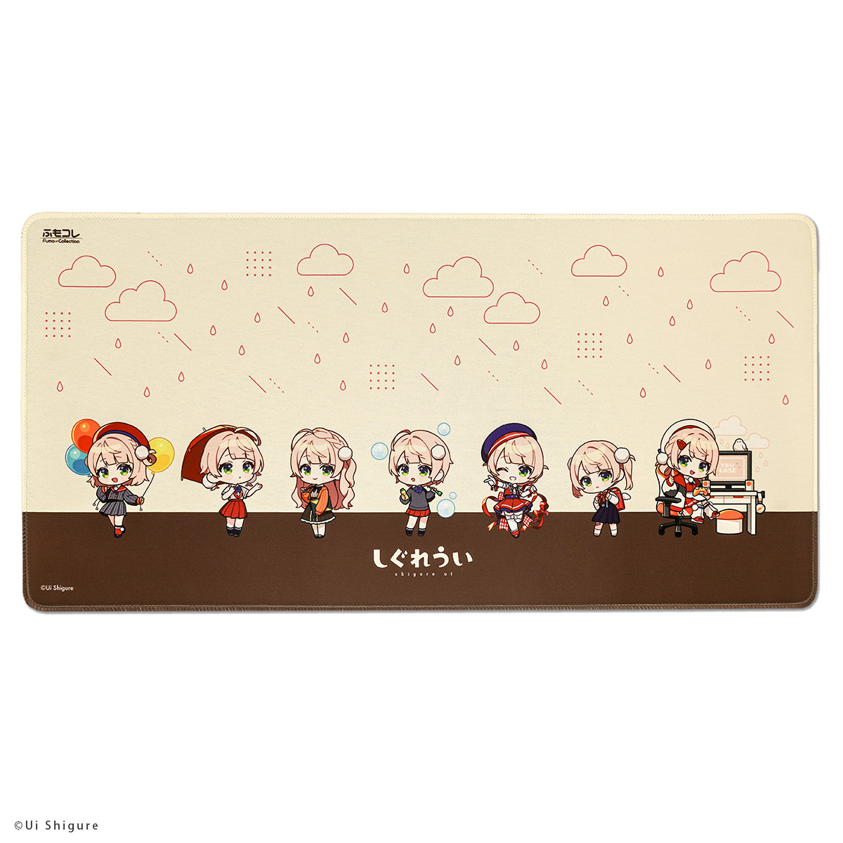しぐれうい × ふもコレ ゲーミングマウスパッド CXL