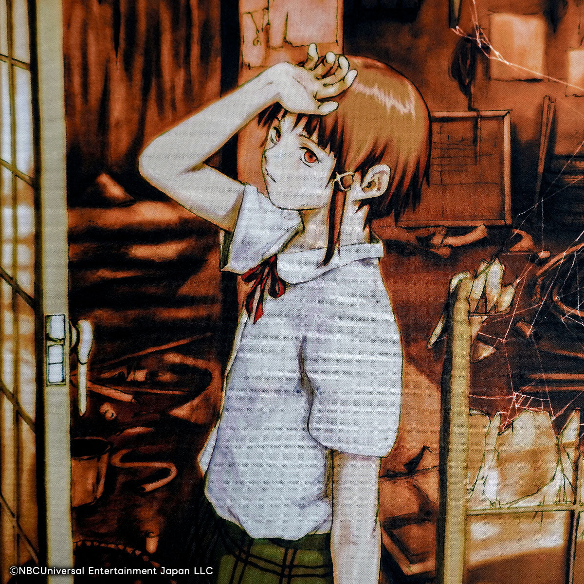 serial experiments lain × ふもコレ ゲーミングマウスパッド XL (Odin Gaming)