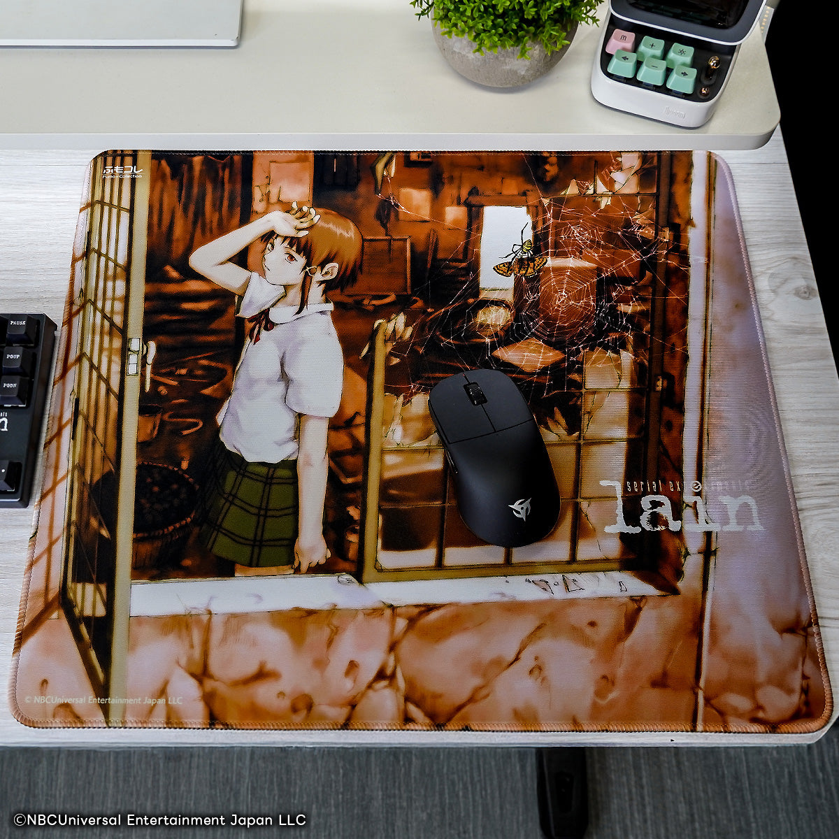 serial experiments lain × ふもコレ ゲーミングマウスパッド XL (Odin Gaming)