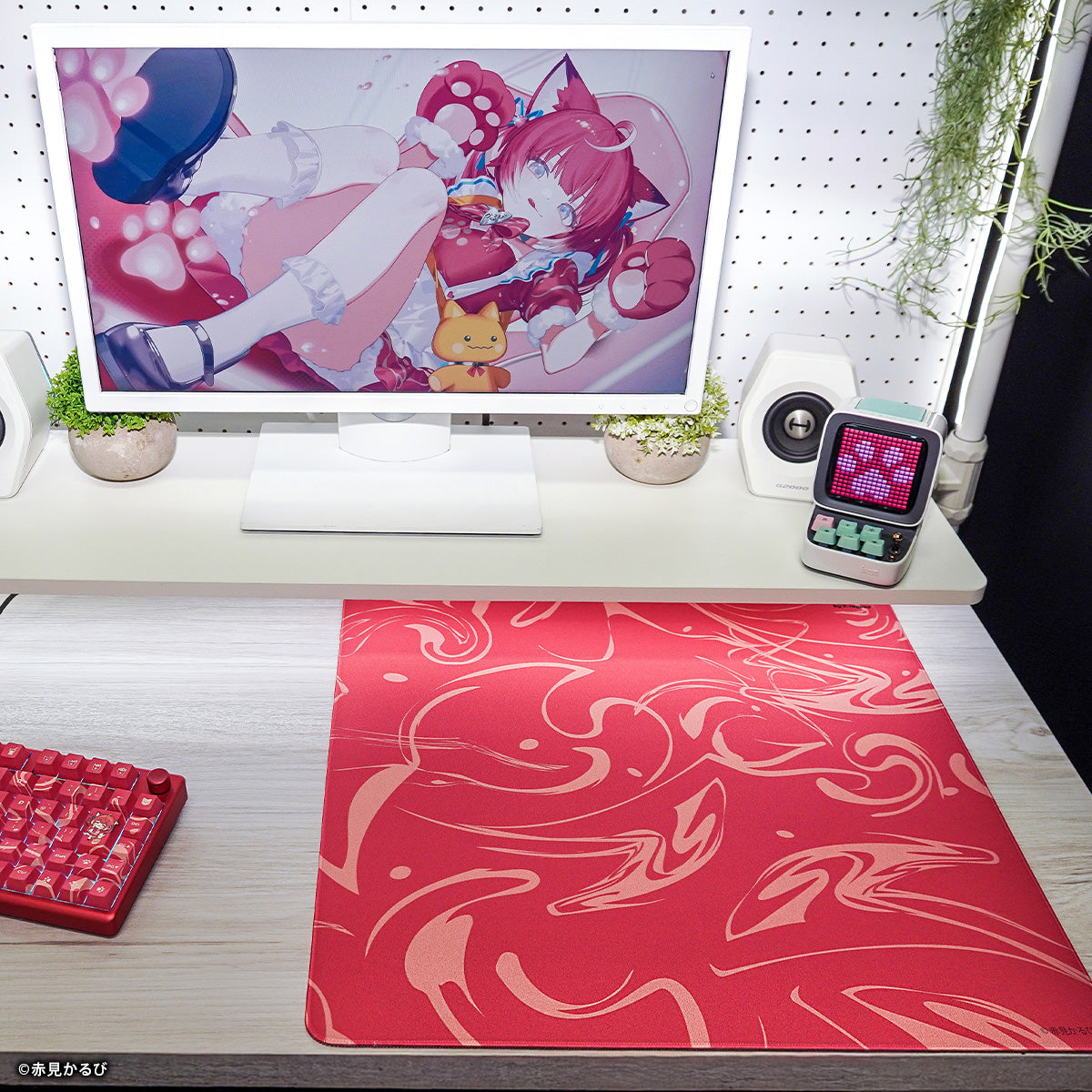 赤見かるび × ふもコレ ゲーミングマウスパッド XLS（X-Raypad）｜ふも