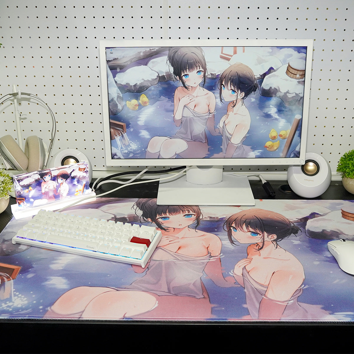 ふもコレSEASONS × らんぐ  ゲーミングマウスパッド 冬 2XL