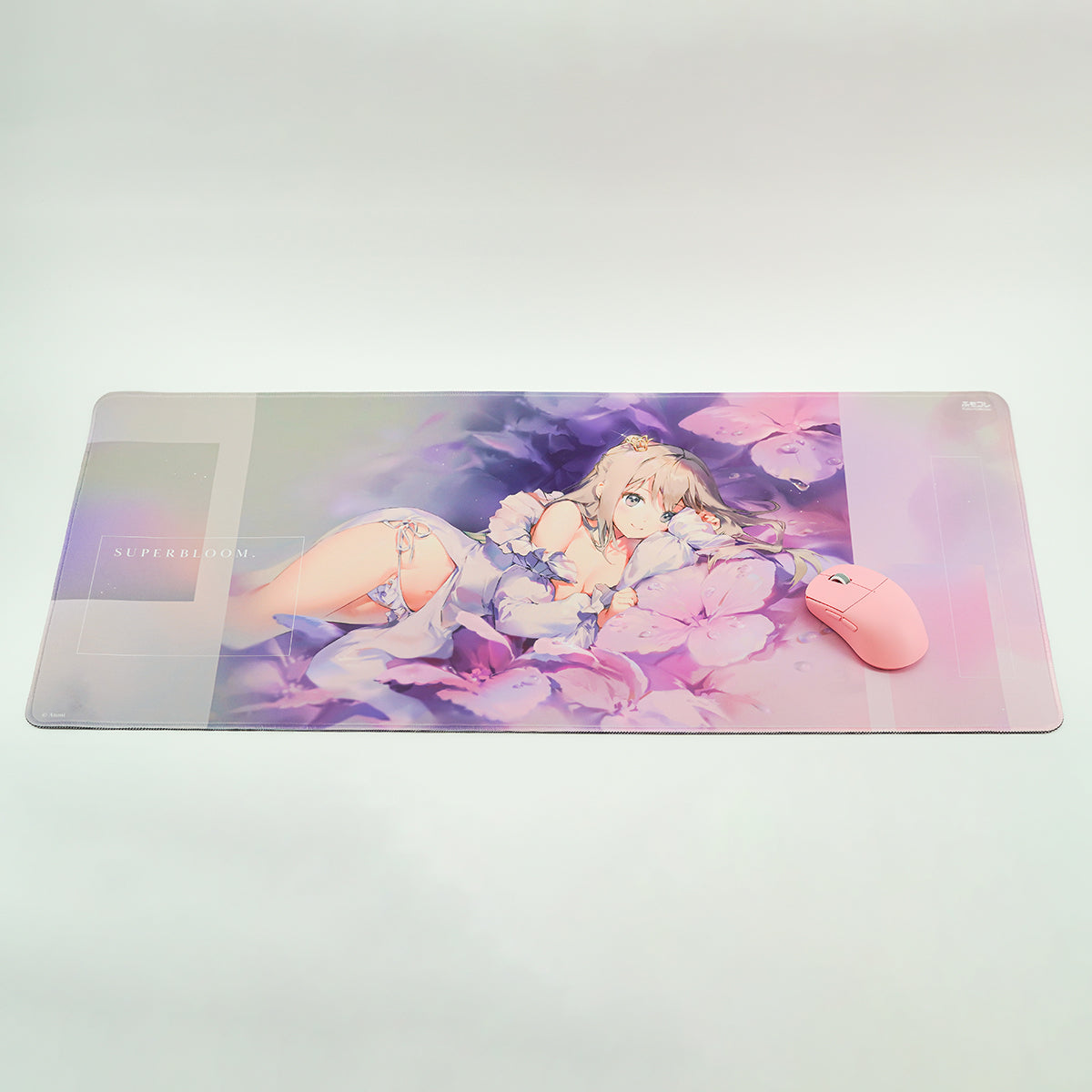 ふもコレ×Anmi ゲーミングマウスパッド 2XL − アジサイ −