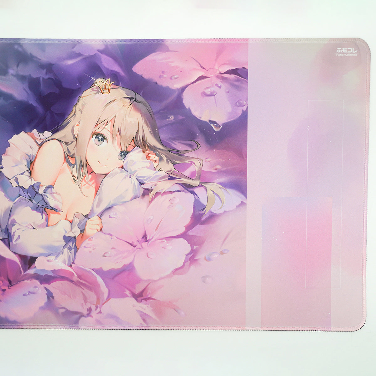 ふもコレ×Anmi ゲーミングマウスパッド 2XL − アジサイ −