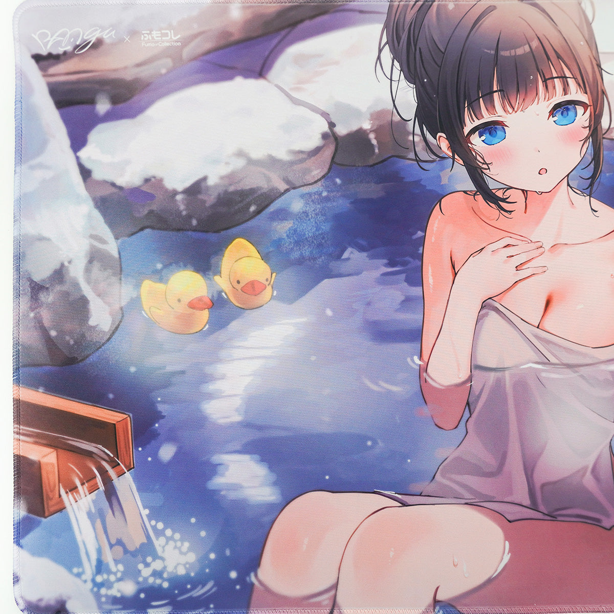 ふもコレSEASONS × らんぐ  ゲーミングマウスパッド 冬 2XL