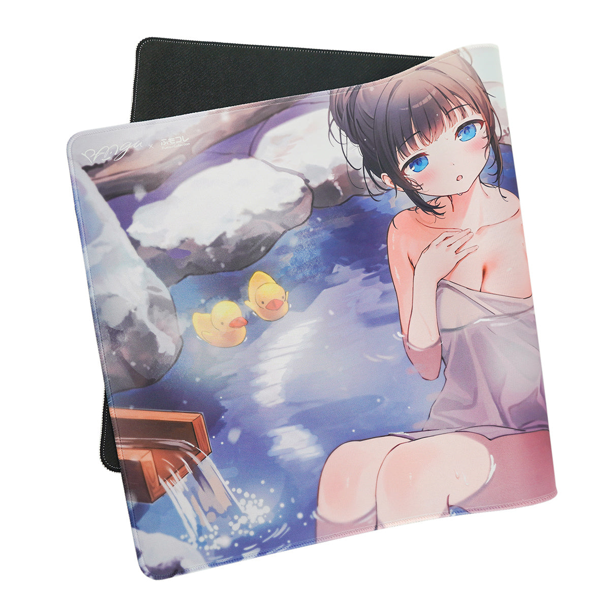ふもコレSEASONS × らんぐ  ゲーミングマウスパッド 冬 2XL