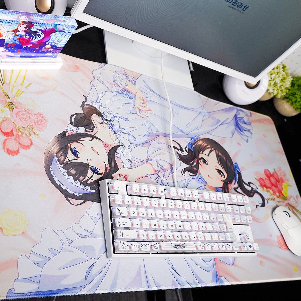 ふもコレ × アイドルマスター シンデレラガールズ ゲーミングマウスパッド 鷺沢文香＆橘ありす 2XL