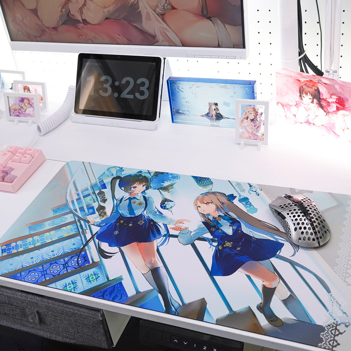 ふもコレ×Anmi ゲーミングマウスパッド XL − 愛の階段 −