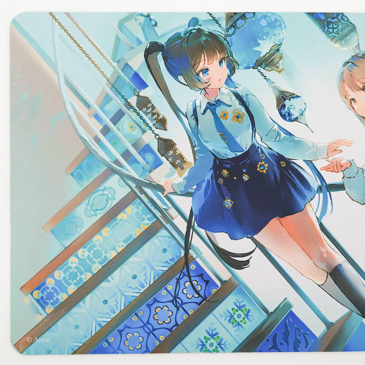 ふもコレ×Anmi ゲーミングマウスパッド XL − 愛の階段 −