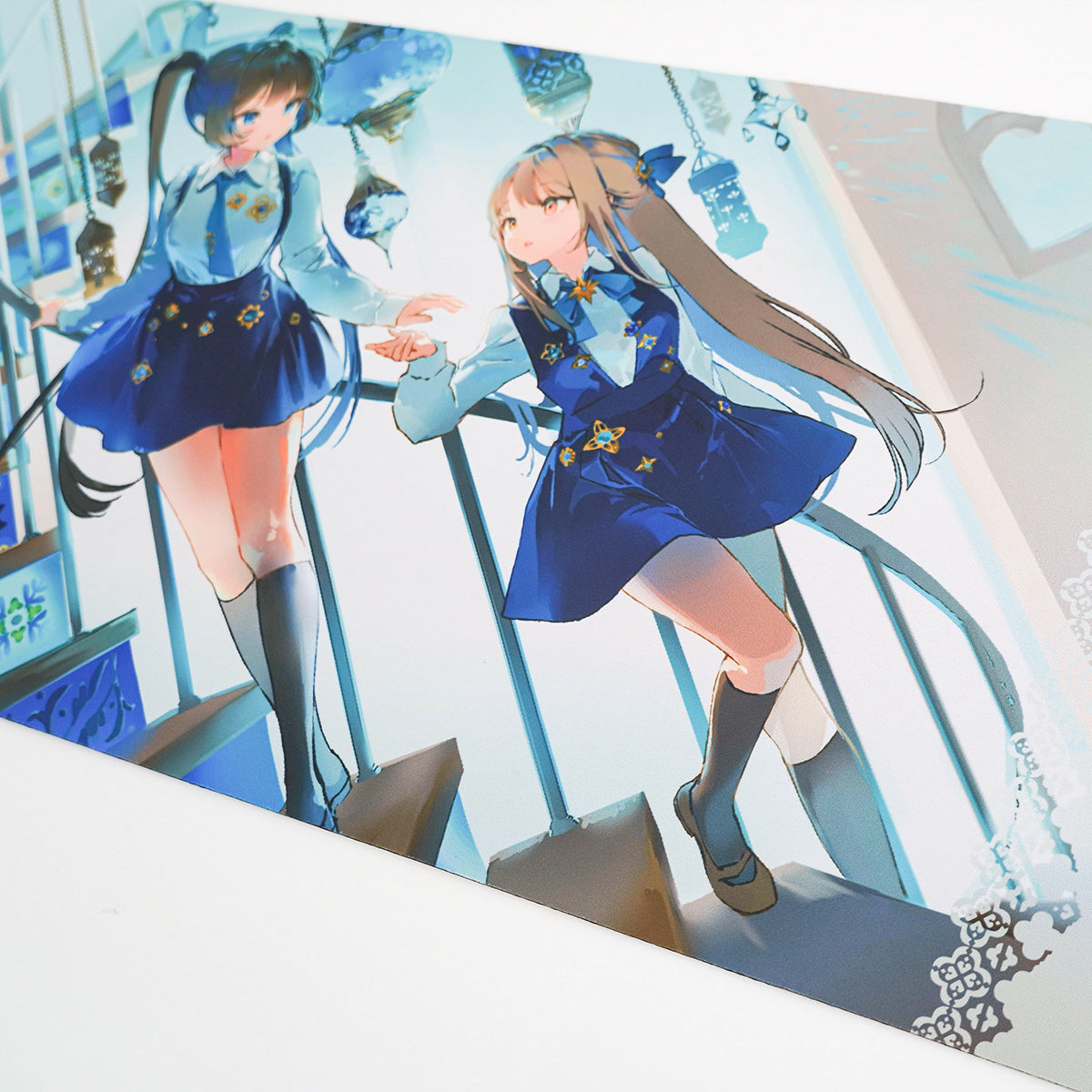 ふもコレ×Anmi ゲーミングマウスパッド XL − 愛の階段 −