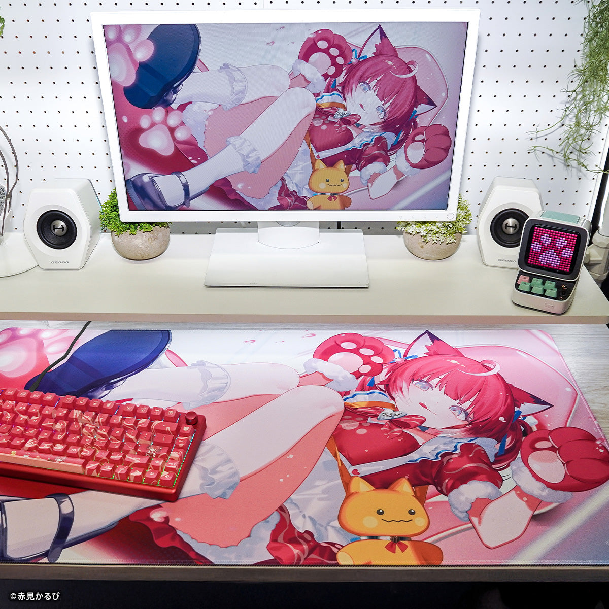 赤見かるび × ふもコレ ゲーミングマウスパッド 2XL（Odin Gaming