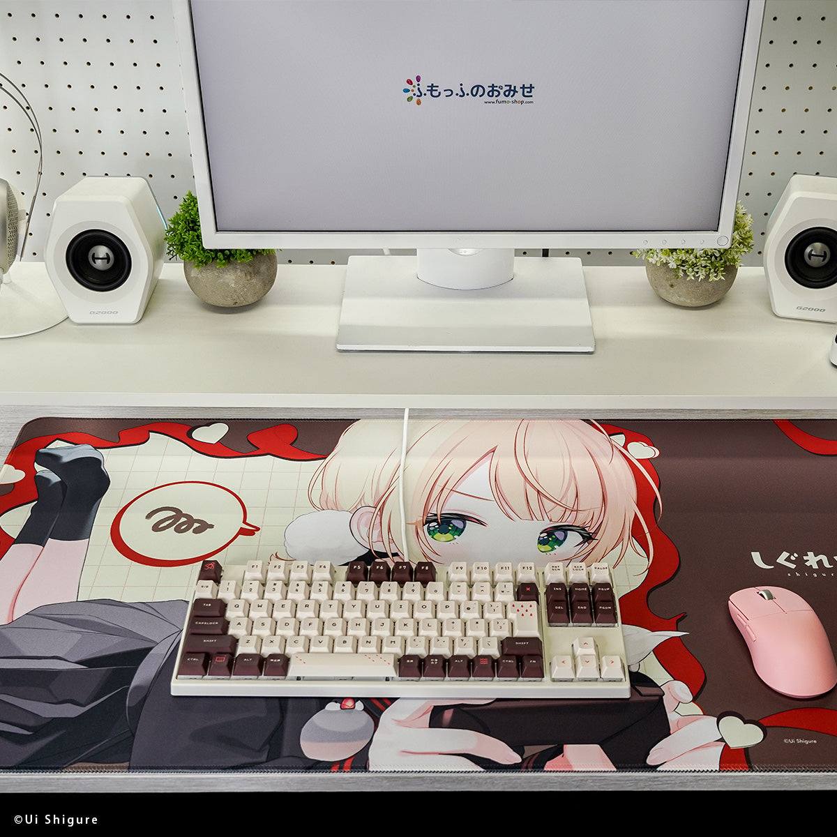 しぐれうい × ふもコレ ゲーミングマウスパッド 2XL