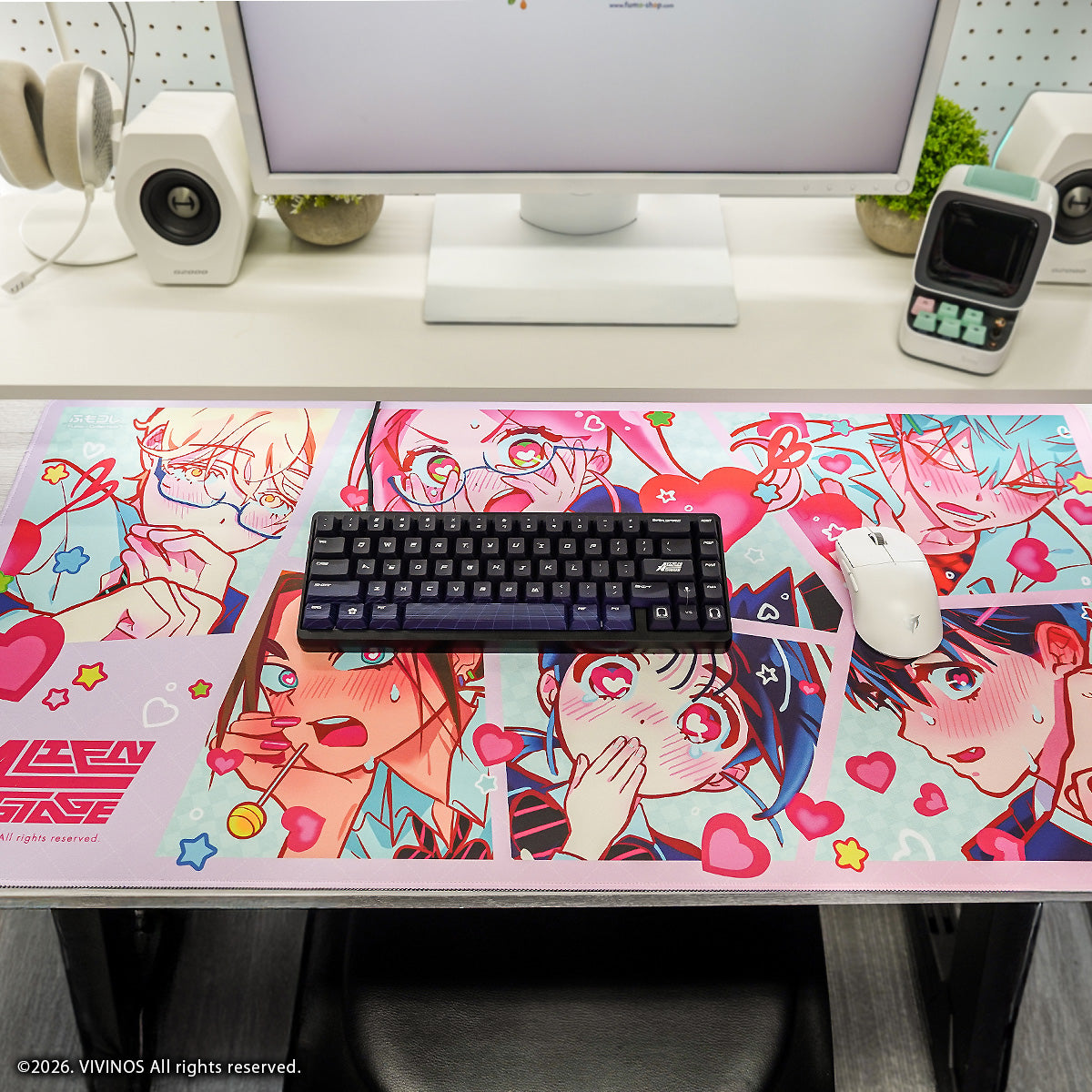 ALIEN STAGE × ふもコレ ゲーミングマウスパッド 2XL (Odin Gaming