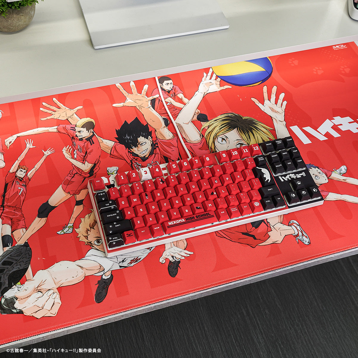 ハイキュー!! × ふもコレ ゲーミングマウスパッド 2XL 音駒高校モデル