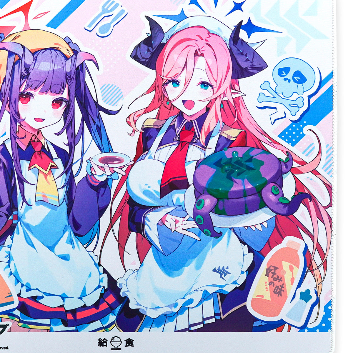 ふもコレ×ブルーアーカイブ ゲーミングマウスパッド 給食部 XL