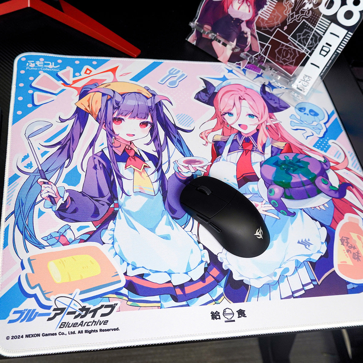 ふもコレ×ブルーアーカイブ ゲーミングマウスパッド 給食部 XL