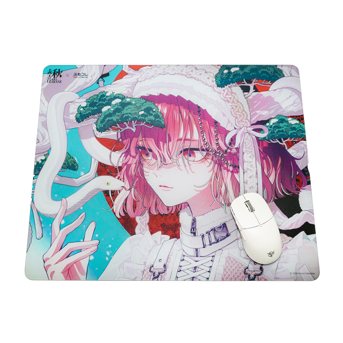 ふもコレSEASONS × 秋赤音 Dream Gamer 雷 ガラスマウスパッド 冬【他商品との同梱不可】