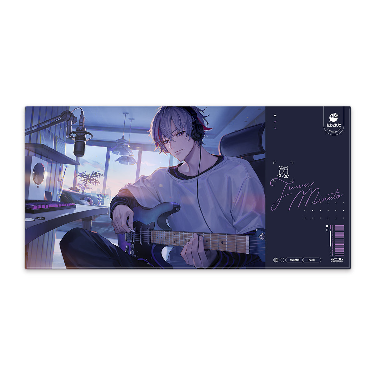 にじさんじ × ふもコレ ゲーミングマウスパッド フレン・E・ルスタリオ