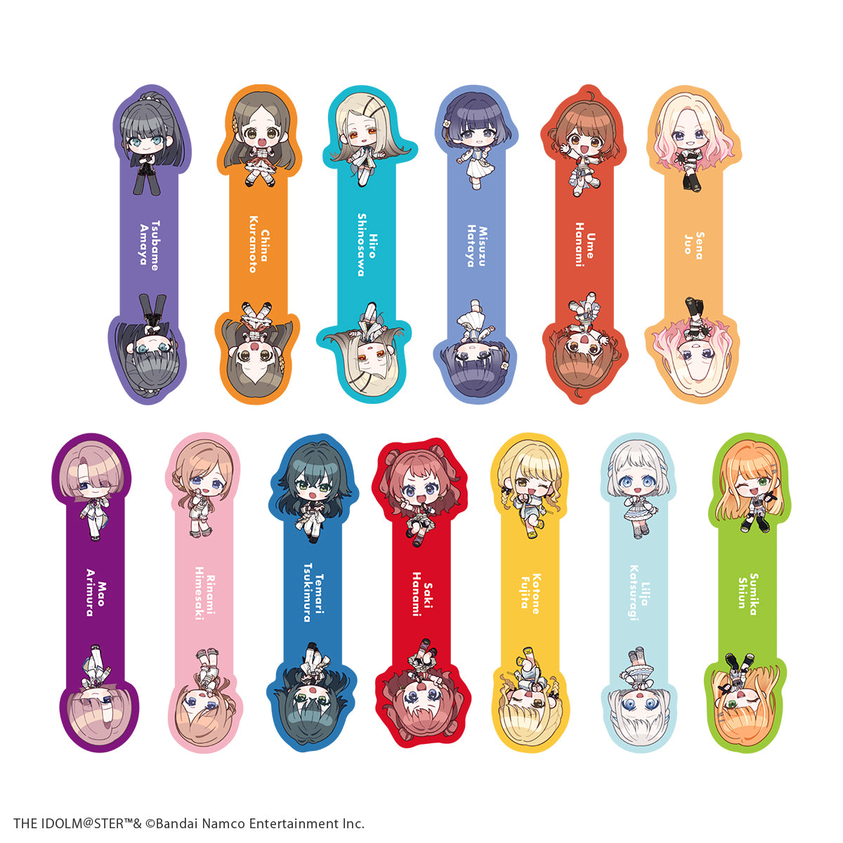 学園アイドルマスター × ふもコレ ラバーコードクリップ [BOX販売]